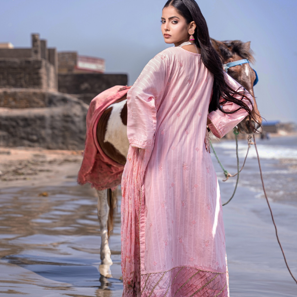 Nayab – Premium 3-Piece Unstitched Embroidered Lawn by Dhagajee Studio
