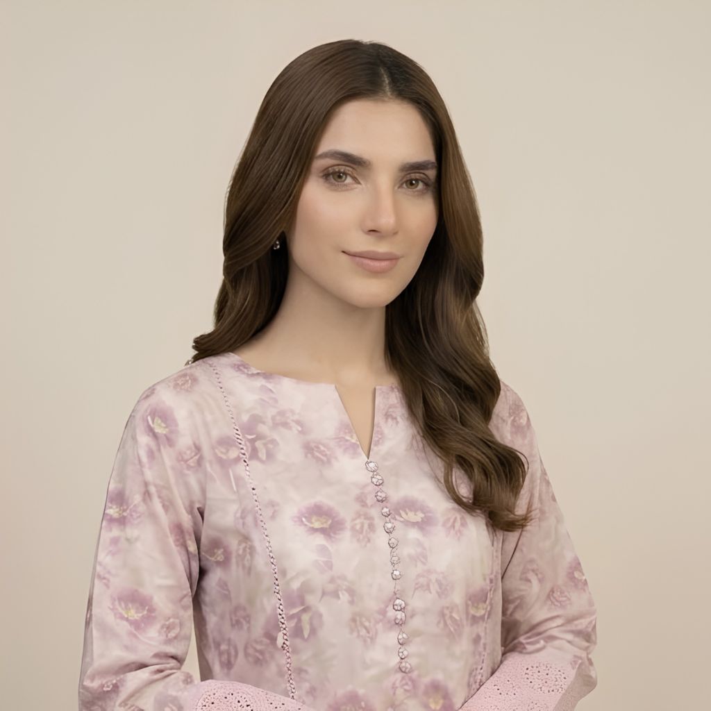 Muqaddas – Premium 3-Piece Stitched Chikankari Lawn Suit by Dhagajee Studio