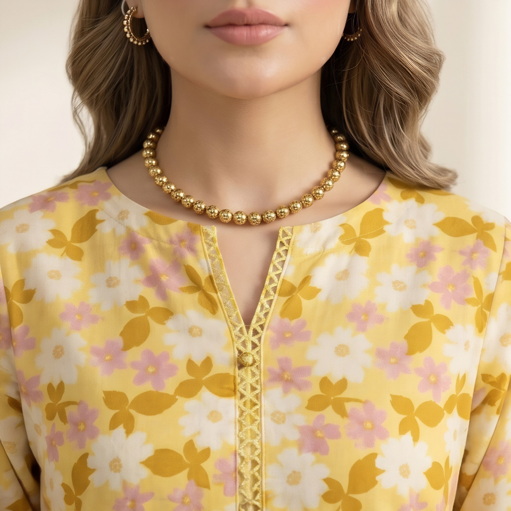 Muqaddas – Premium 3-Piece Stitched Chikankari Lawn Suit by Dhagajee Studio