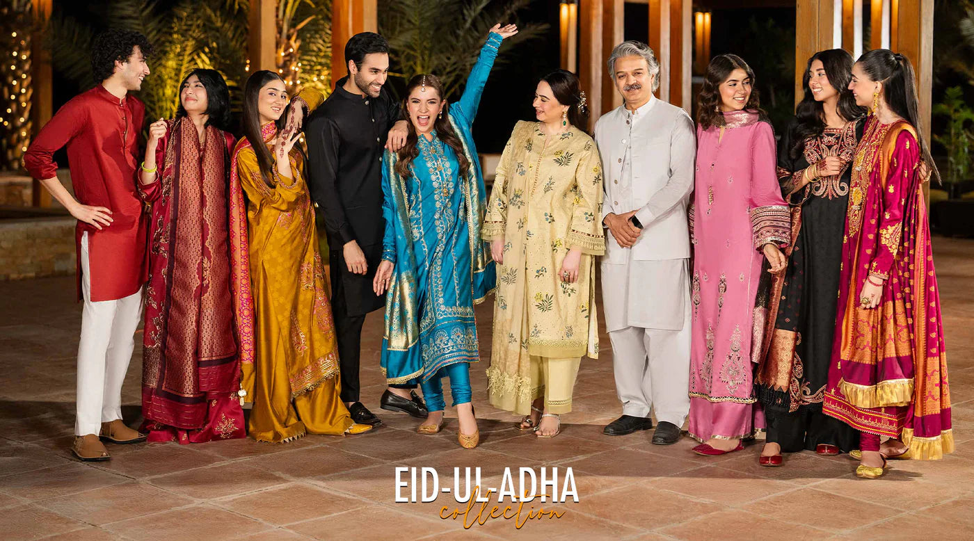 Celebrate Eid ul Adha with Dhagajee Studio Collection.