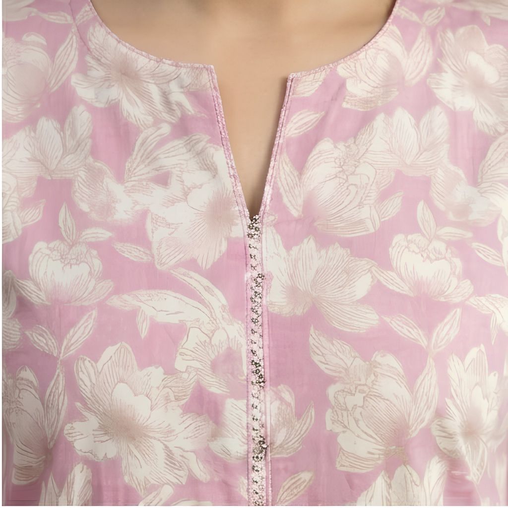 Muqaddas – Premium 3-Piece Stitched Chikankari Lawn Suit by Dhagajee Studio