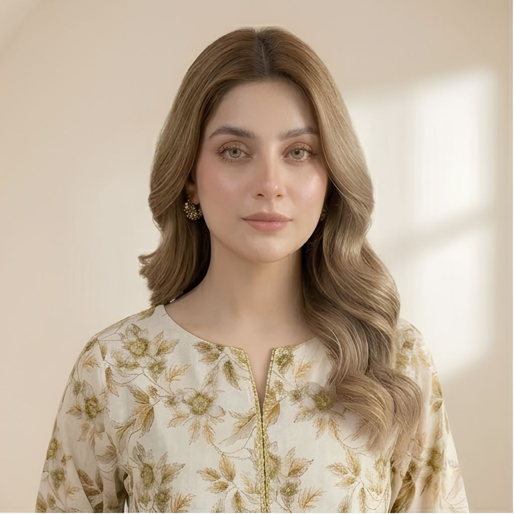 Muqaddas – Premium 3-Piece Stitched Chikankari Lawn Suit by Dhagajee Studio