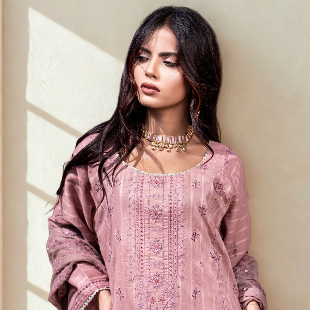 Nayab – Premium 3-Piece Unstitched Embroidered Lawn by Dhagajee Studio