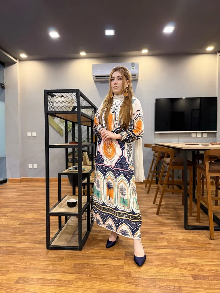 "LONG PRINTED (2PC)"